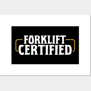 Forklift Certified Meme Posters and Art